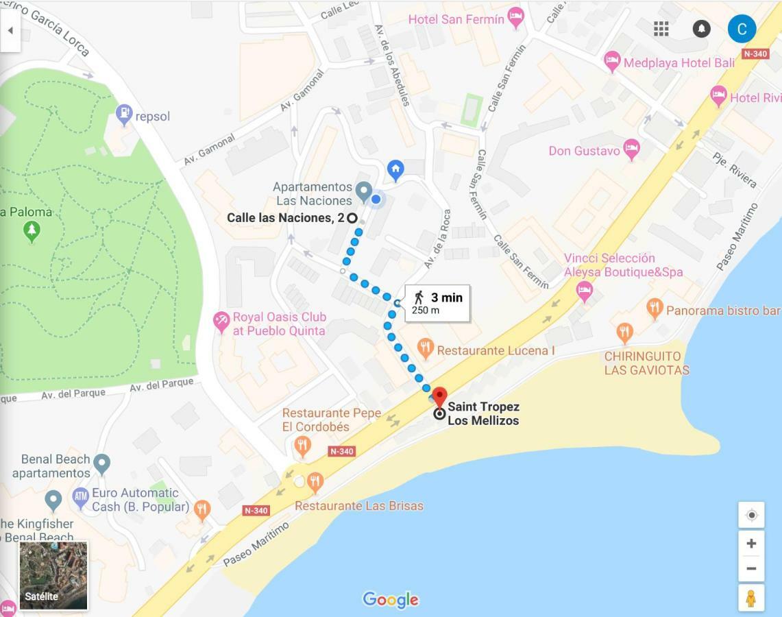 Estudio Las Naciones Bellavista Benalmadena Ngoại thất bức ảnh